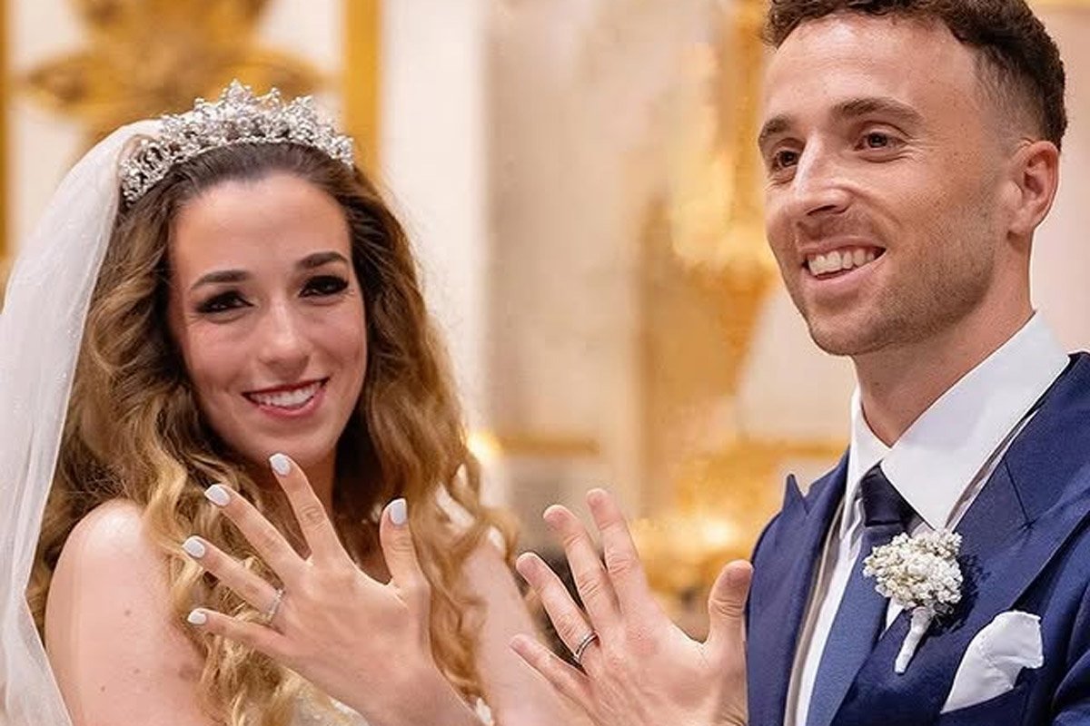 Rute e Diogo se casaram em 22 de junho, em cerimônia no Porto (foto: Reprodução)