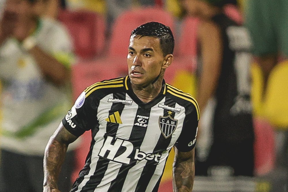 Dudu, atacante do Atlético (foto: Pedro Souza/Atlético)