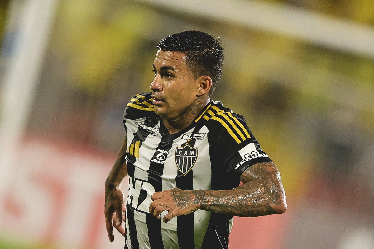 Dudu em campo pelo Atlético (foto: Pedro Souza/Atlético)