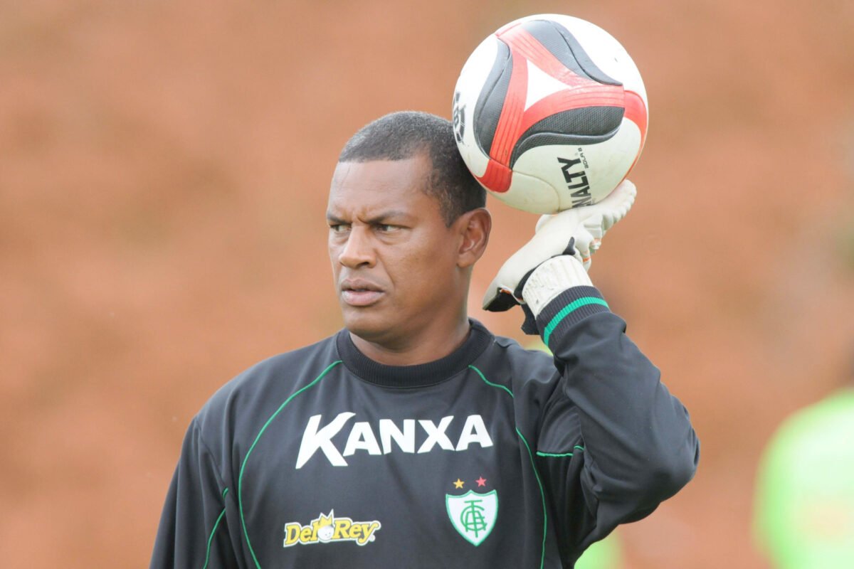 Flávio, ex-goleiro do América (foto: Jorge Gontijo/EM/D.A Press)