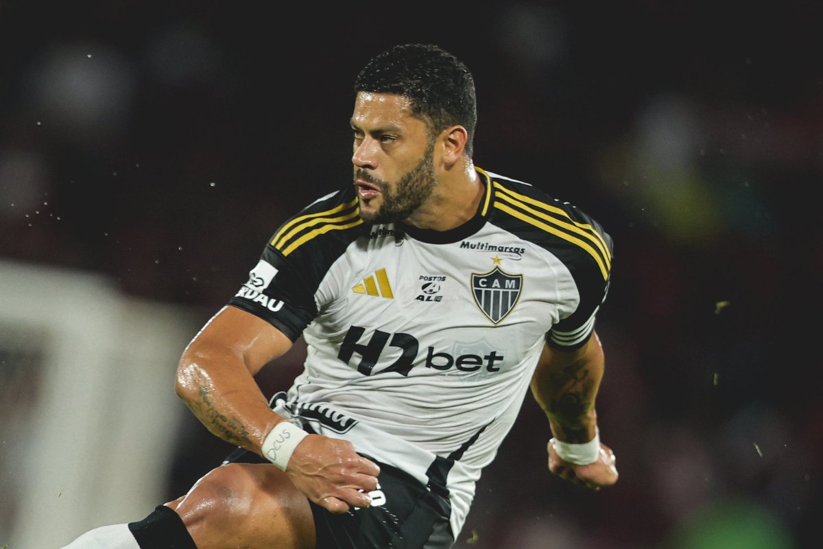 Hulk durante Flamengo x Atlético no Maracanã (foto: Pedro Souza/Atlético)