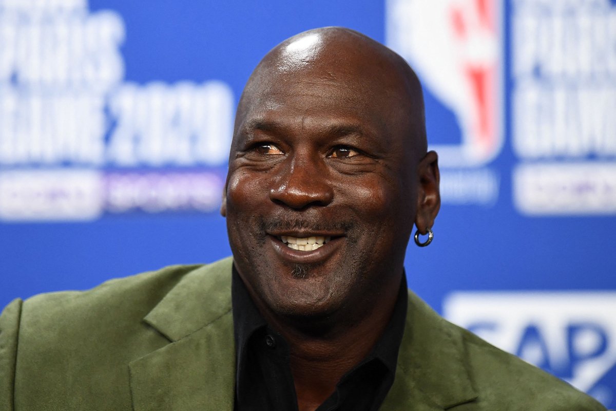 Michael Jordan, lenda da NBA (foto: RANCK FIFE / AFP)
