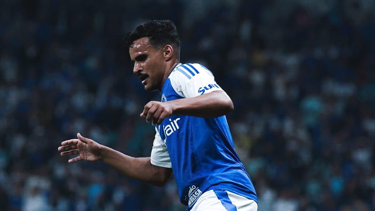 Kaiki, lateral-esquerdo do Cruzeiro (foto: Gustavo Martins/Cruzeiro)