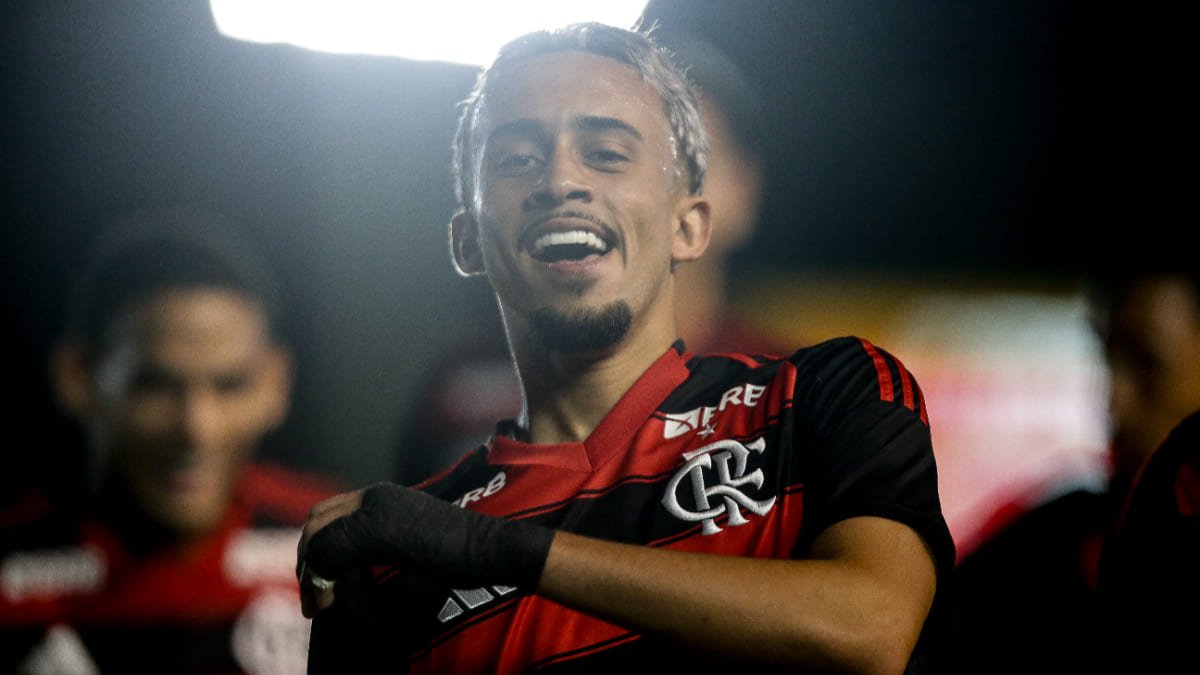 Matheus Gonçalves, meia-atacante do Flamengo (foto: Gilvan de Souza/Flamengo)
