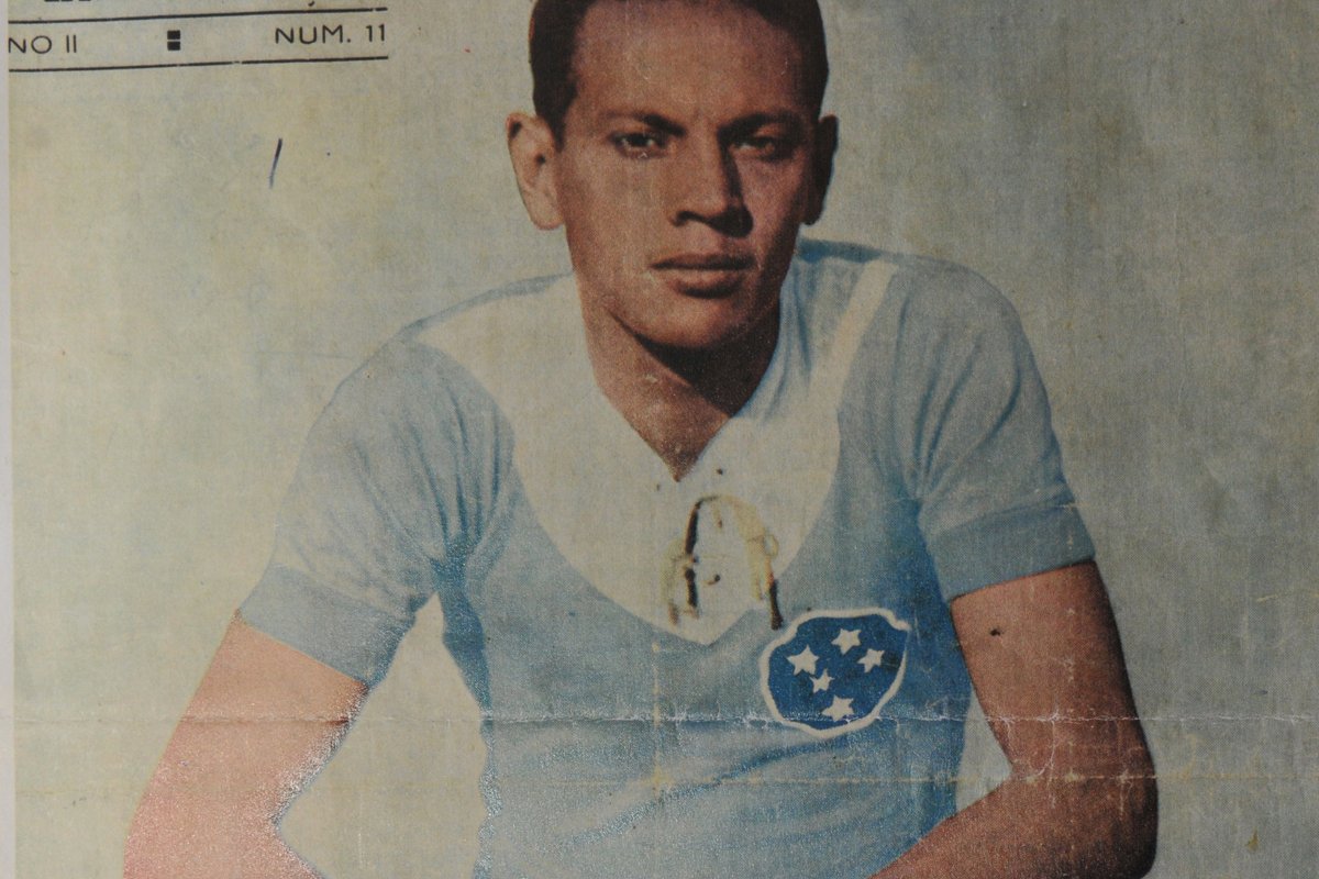 Nogueirinha, atacante do Cruzeiro de 1940 a 1947 (foto: Jair Amaral/EM/D.A Press)