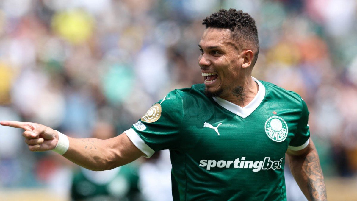 Paulinho, atacante do Palmeiras (foto: Cesar Greco/Palmeiras)