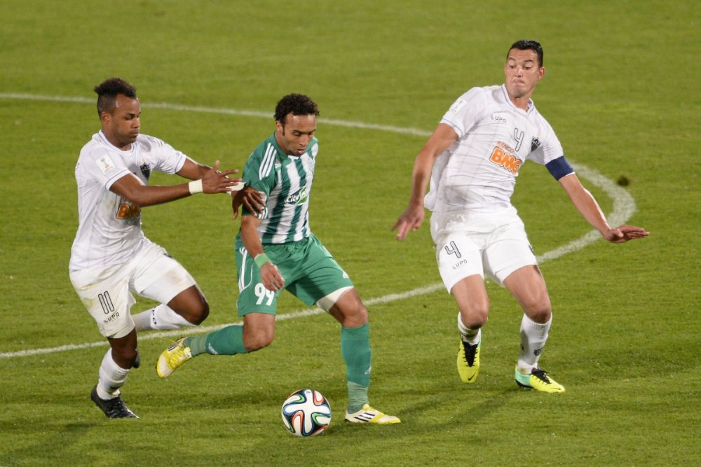 Atlético x Raja no Mundial de Clubes de 2013 (foto: AFP PHOTO / ERIC FEFERBERG)