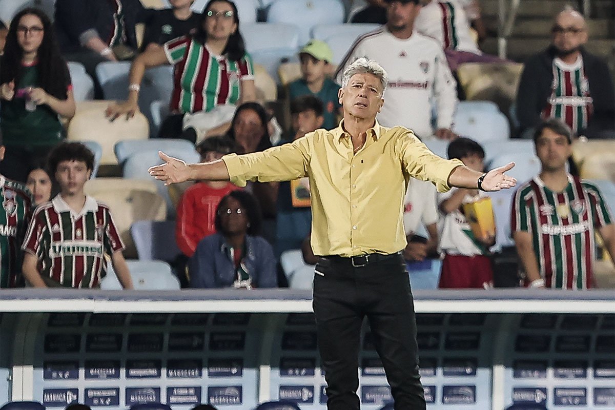 Renato Gaúcho, técnico do Fluminense (foto: LUCAS MERÇON / FLUMINENSE F.C.)