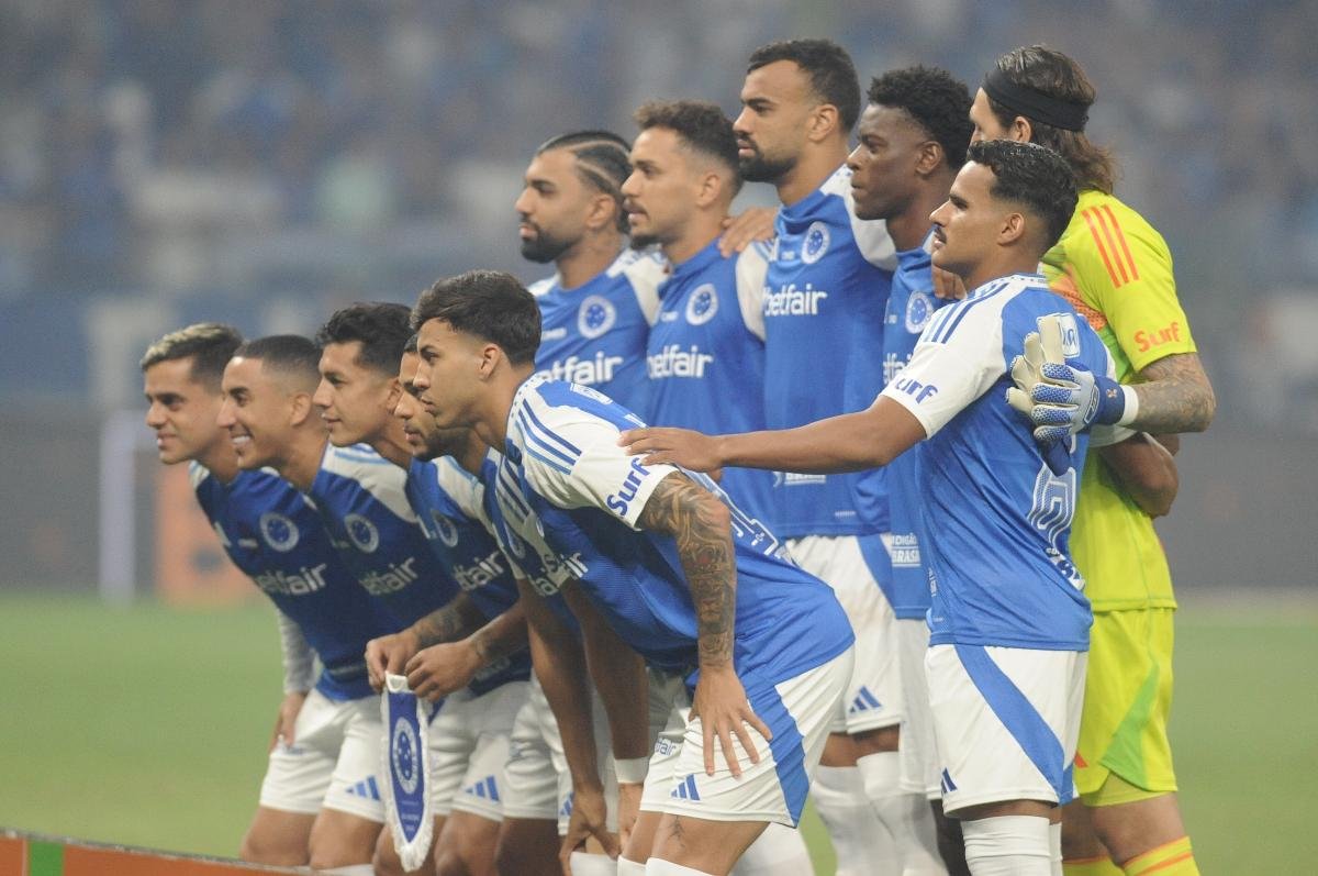 Time do Cruzeiro (foto: Alexandre Guzanshe/EM/D.A. Press)
