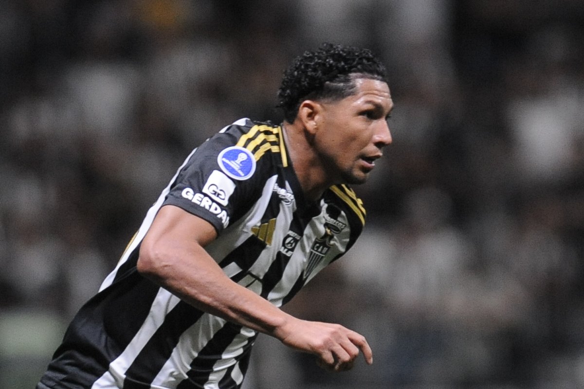 Rony, atacante do Atlético (foto: Alexandre Guzanshe/EM/D.A. Press)