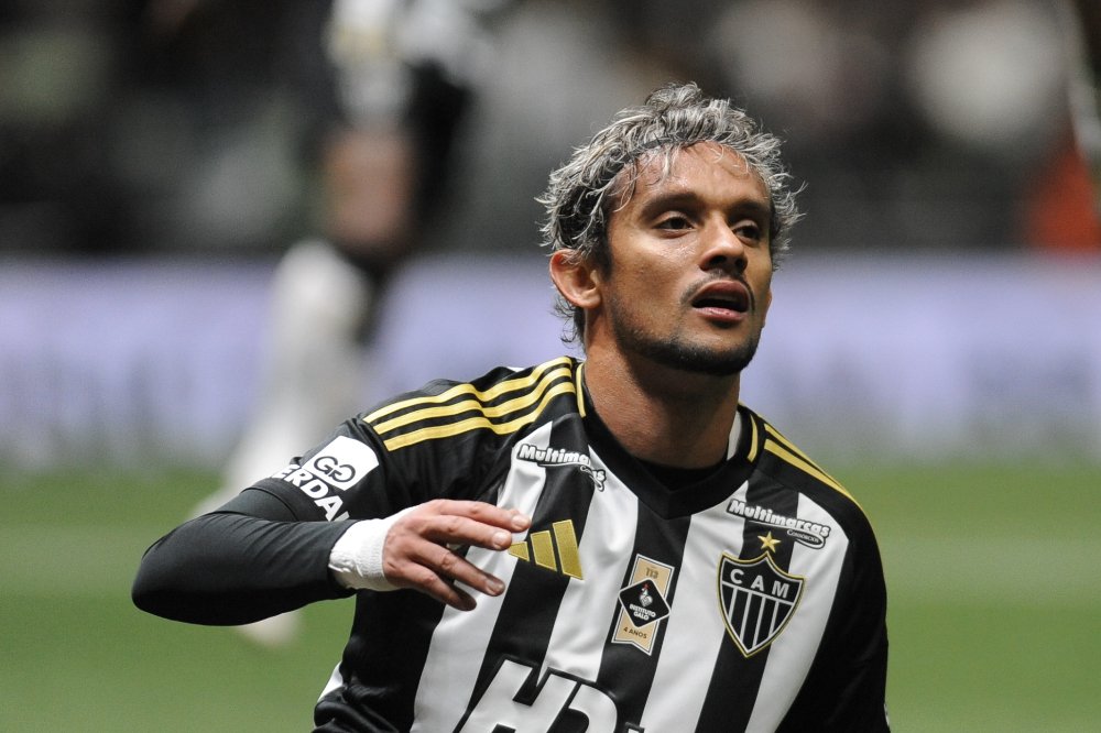 Scarpa, meia do Atlético (foto: Alexandre Guzanshe/EM/D.A. Press)