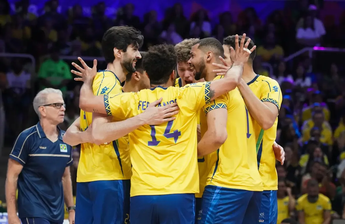 Seleção Brasileira Masculina de Vôlei (foto: Mauricio Val/FV Imagem/CBV)