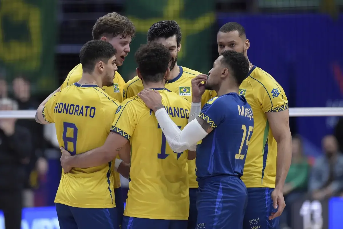 Seleção Brasileira Masculina de Vôlei (foto: Mauricio Val/FV Imagem/CBV)