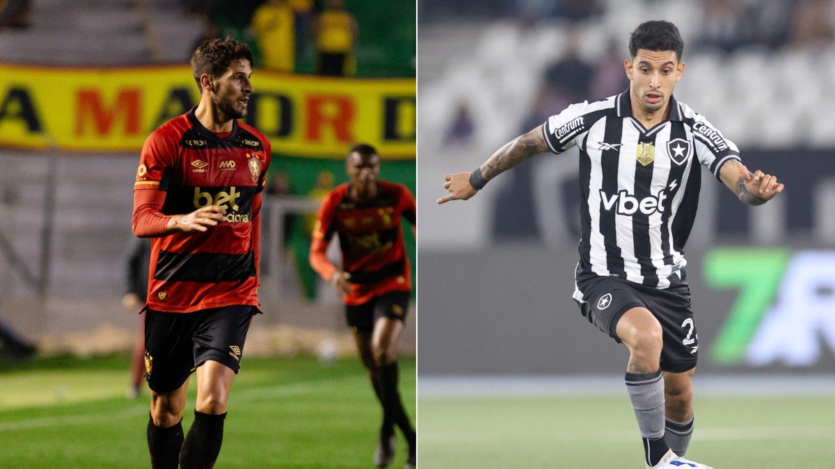 Sport e Botafogo se enfrentam neste domingo (20/7) (foto: Paulo Paiva/Sport Recife e Vitor Silva/Botafogo)