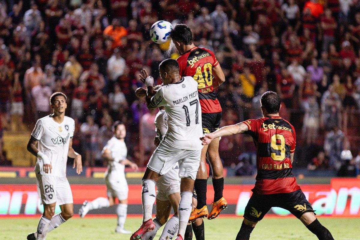 Sport perdeu para o Botafogo por 1 a 0 (foto: Paulo Paiva/ Sport Recife)