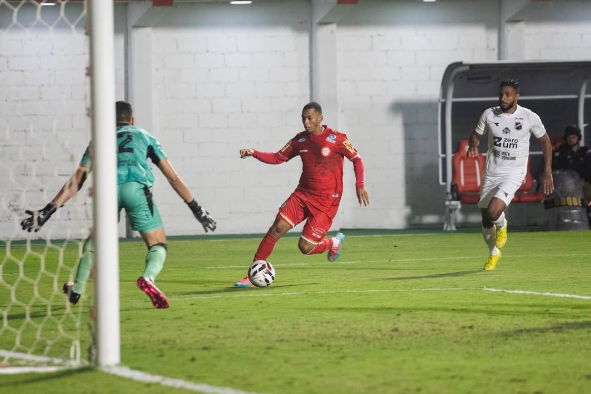 Tombense perdeu para o ABC na Série C (foto: Divulgação/Tombense)