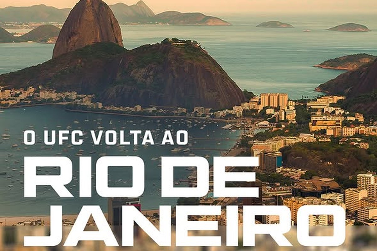 Rio de Janeiro recebe o UFC Fight Night em 11 de outubro (foto: Divulgação)