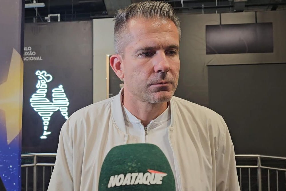 Victor concedeu entrevista após a classificação do Atlético na Sul-Americana (foto: Reprodução/No Ataque)