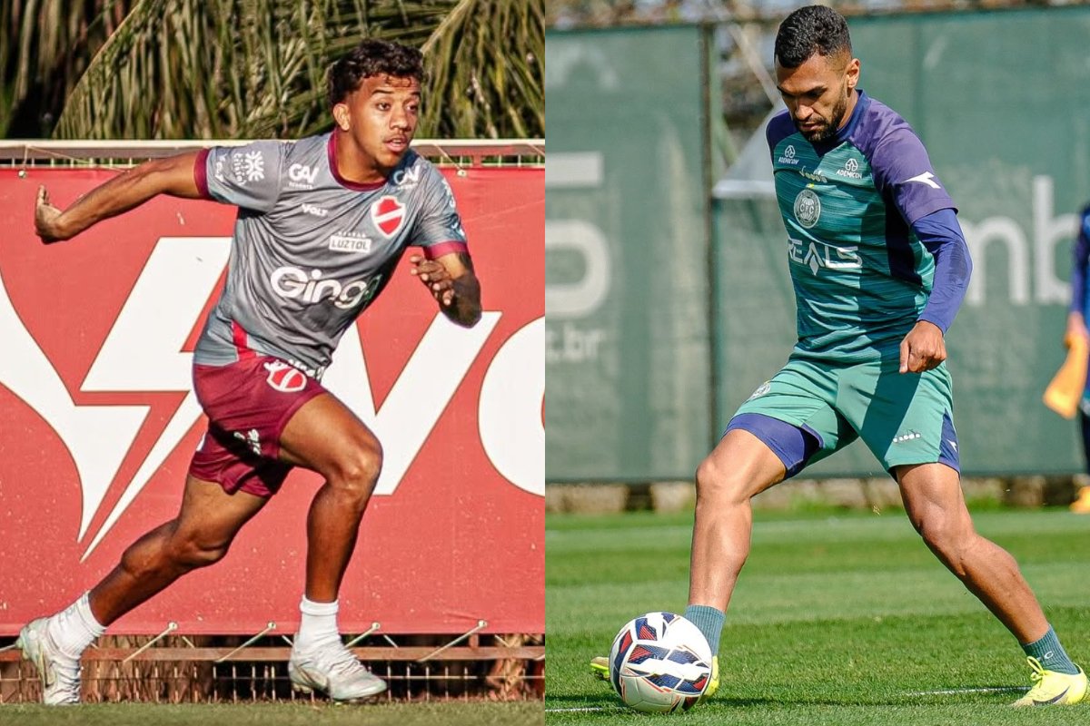 Vila Nova e Coritiba se preparam para duelo pela Série B (foto: Divulgação/Vila Nova e Coritiba)