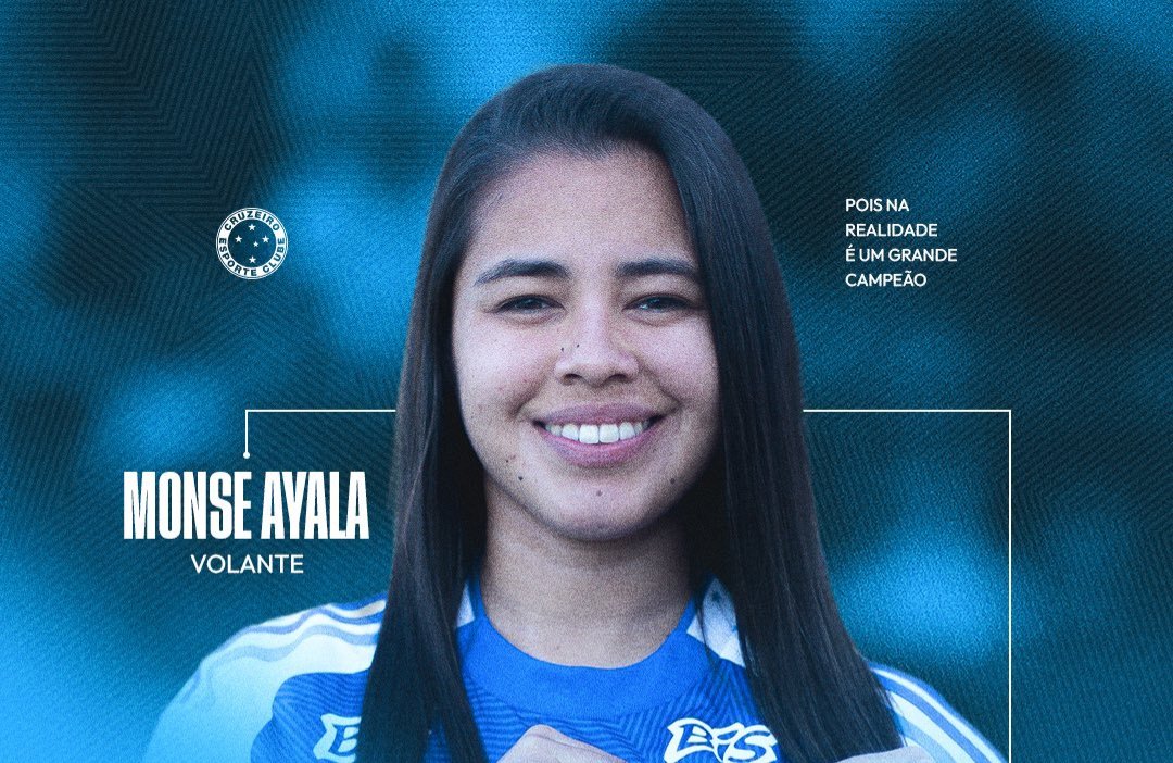 Monse Ayala, volante do Cruzeiro (foto: Reprodução)
