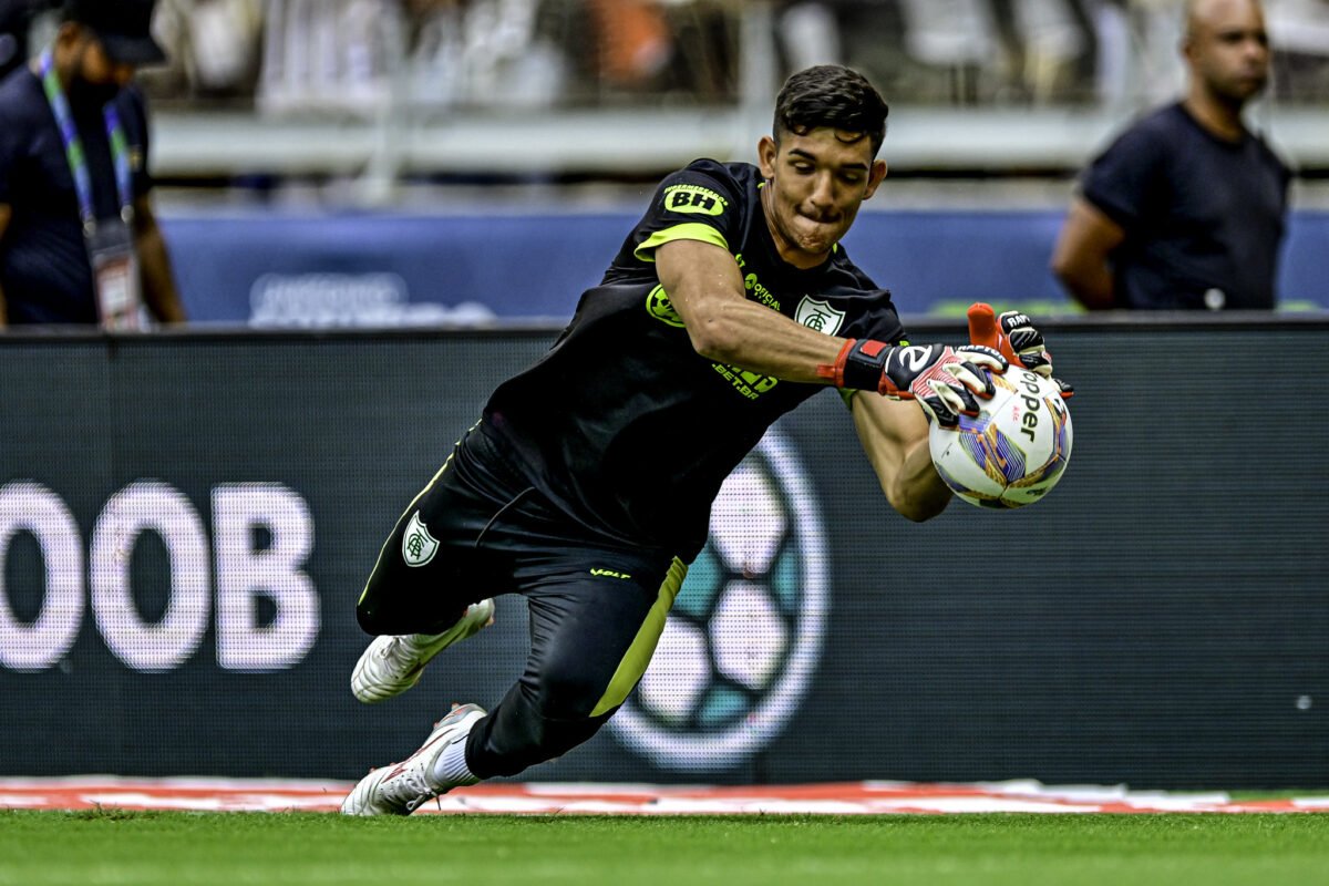 Cássio, goleiro do América (foto: Mourão Panda/América)