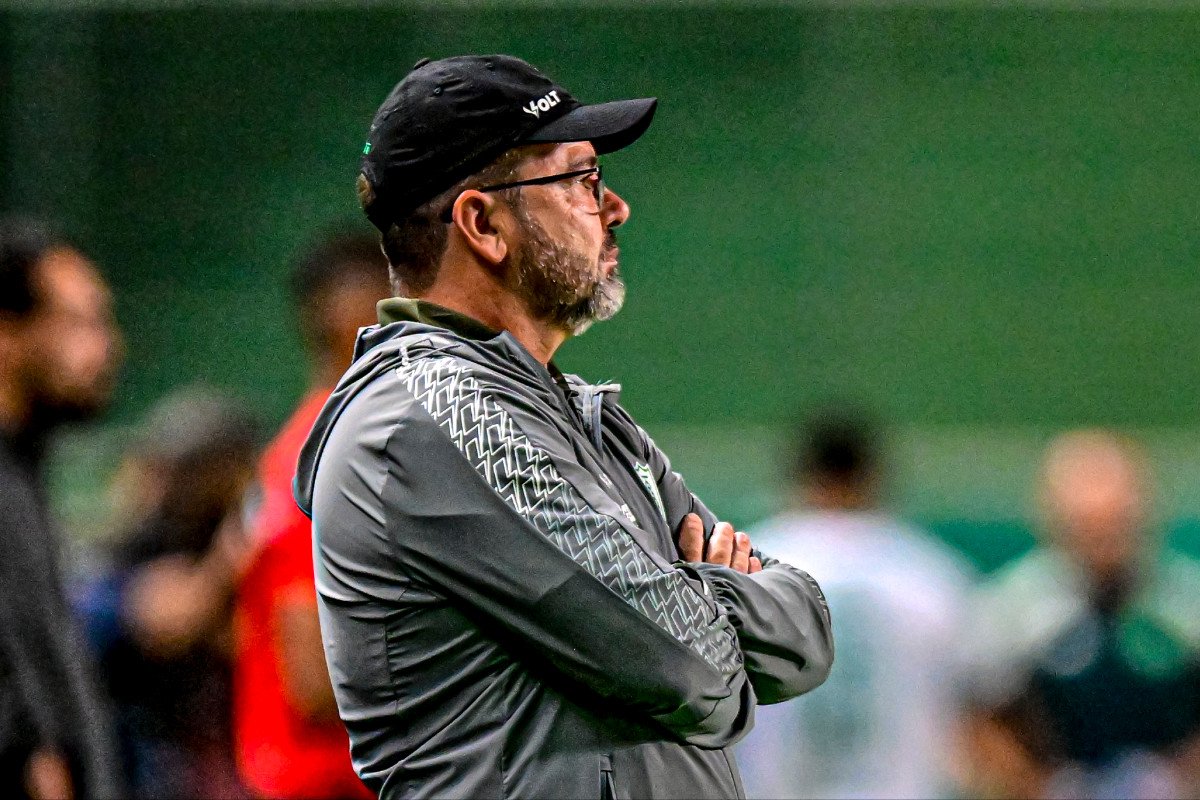 Enderson Moreira, ex-técnico do América (foto: Mourão Panda / América)