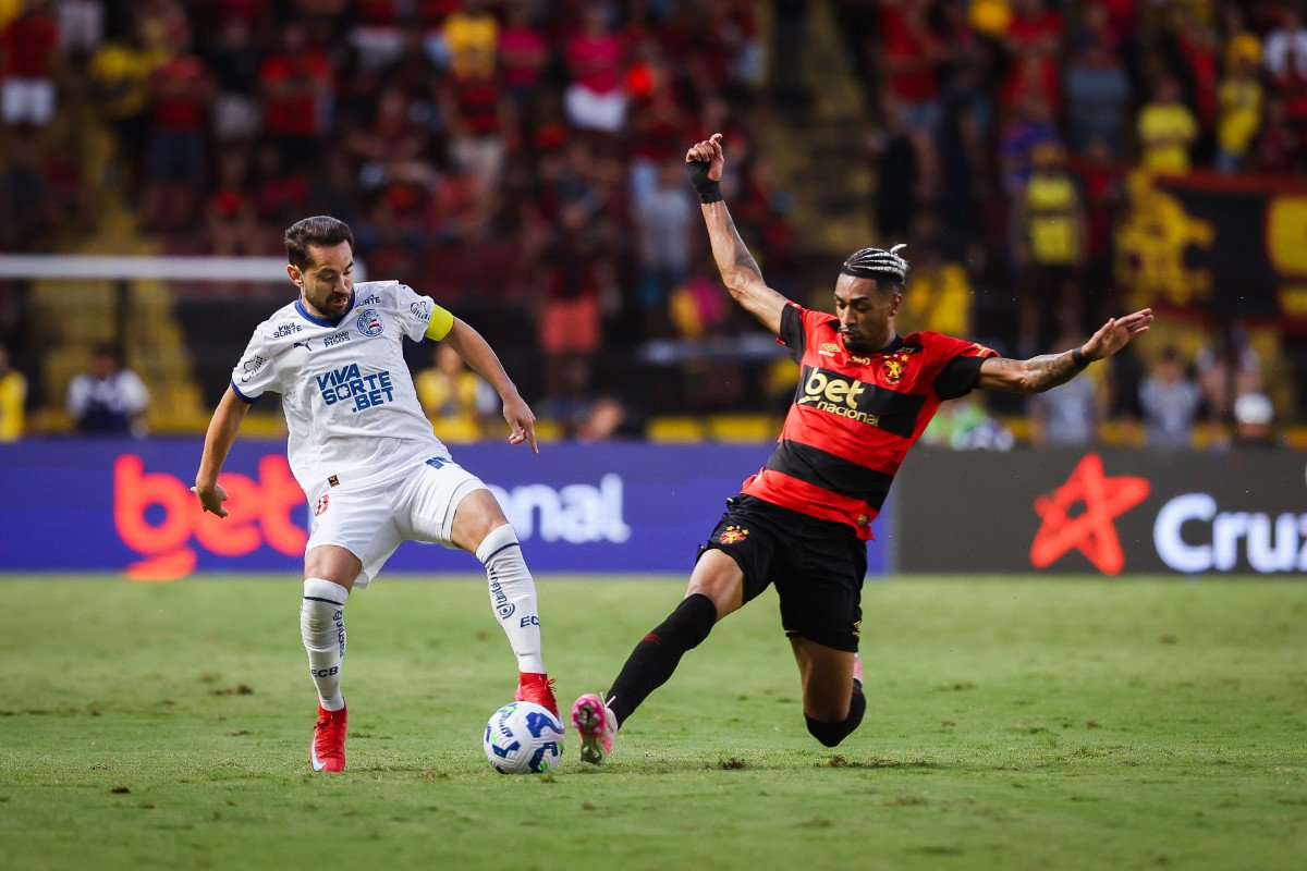 Sport e Bahia empatam na Ilha do Retiro (foto: Letícia Martins/EC Bahia)