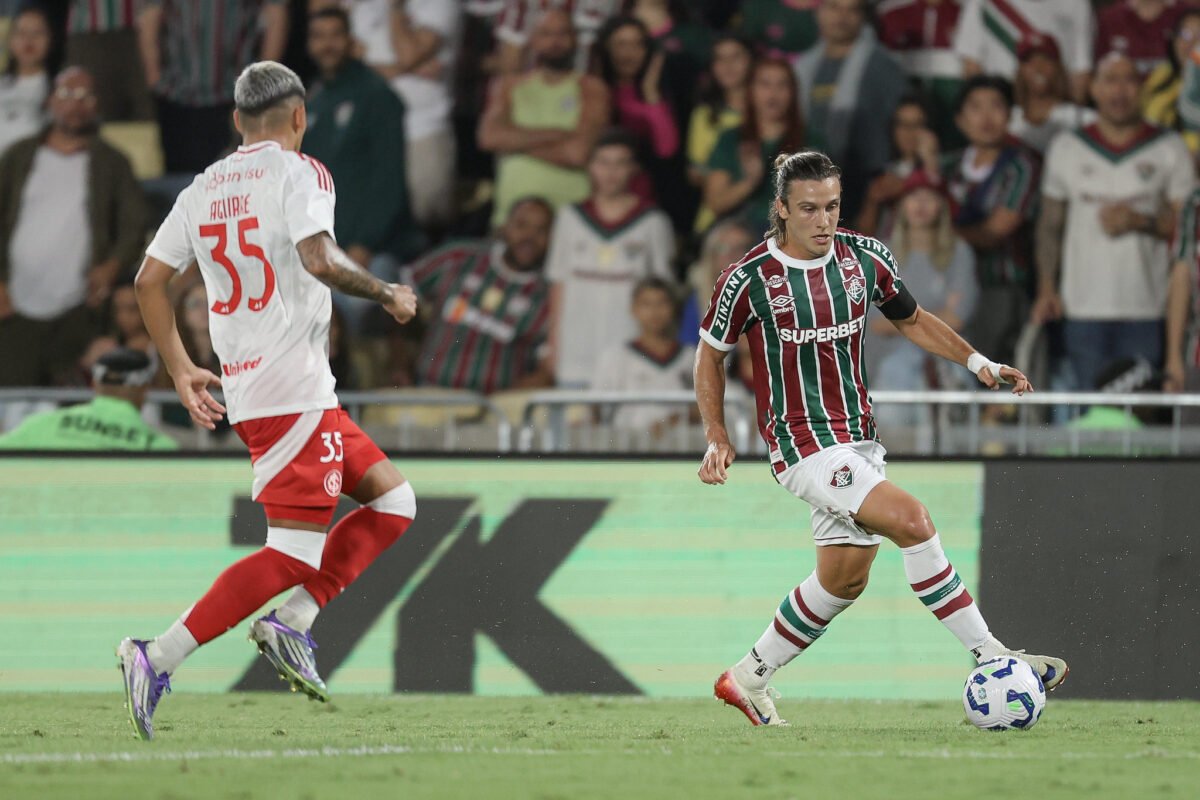 Fluminense e Inter se enfrentaram no Maracanã (foto: MARCELO GONÇALVES / FLUMINENSE F.C.)