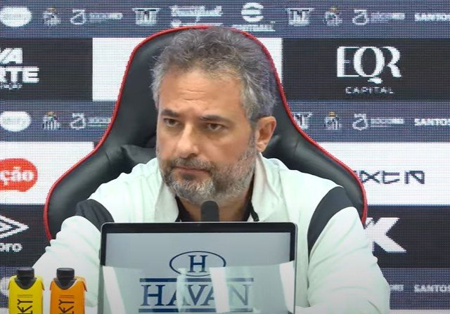 Alexandre Mattos (foto: Reprodução/SantosTV)