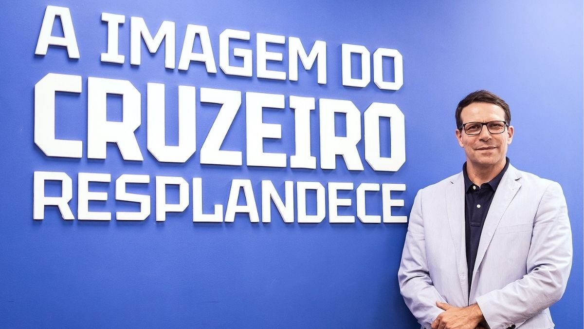 Leonardo Gaciba no Cruzeiro (foto: Gustavo Aleixo/Cruzeiro)