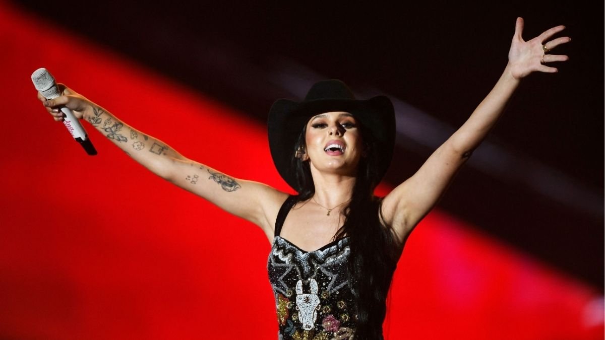 Ana Castela, cantora sertaneja (foto: Daniel RAMALHO / AFP)