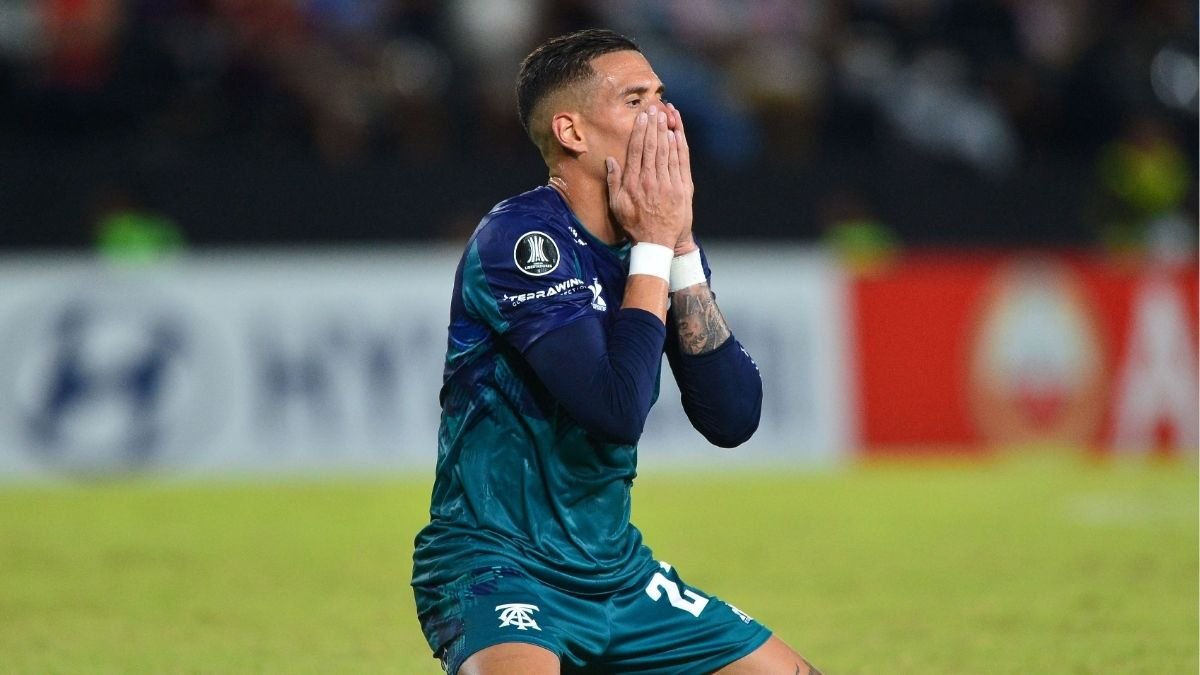 Juan Camilo Portilla, meia do Talleres (foto: DANIEL DUARTE / AFP)