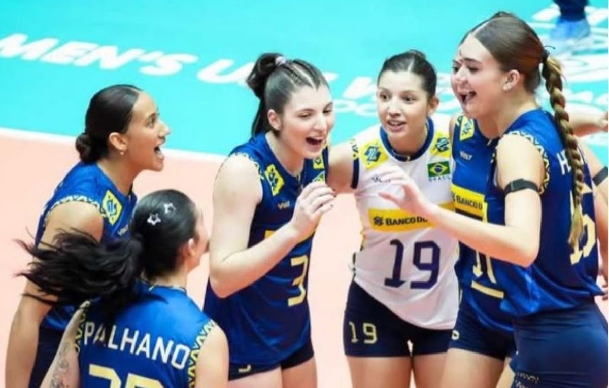 Seleção Brasileira no Mundial (foto: Volleyball World)