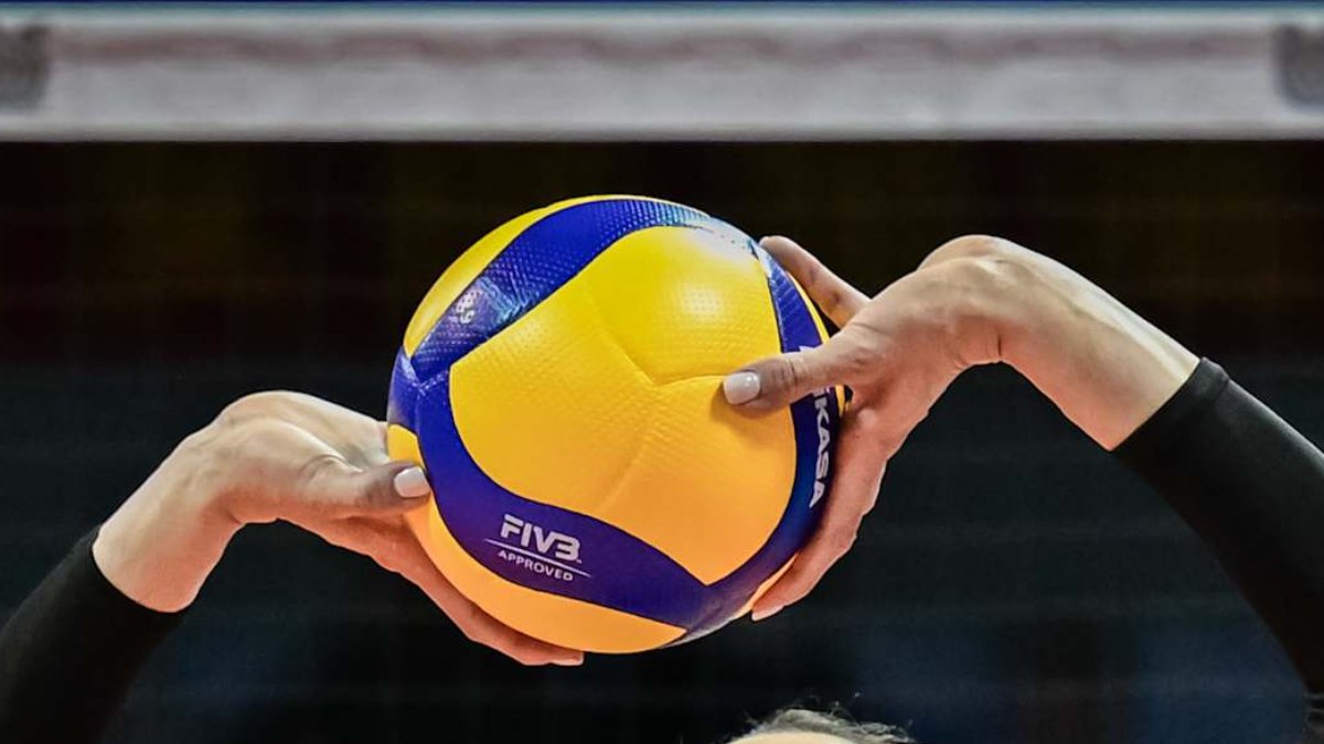 Bola de vôlei profissional (foto: Divulgação FIVB)