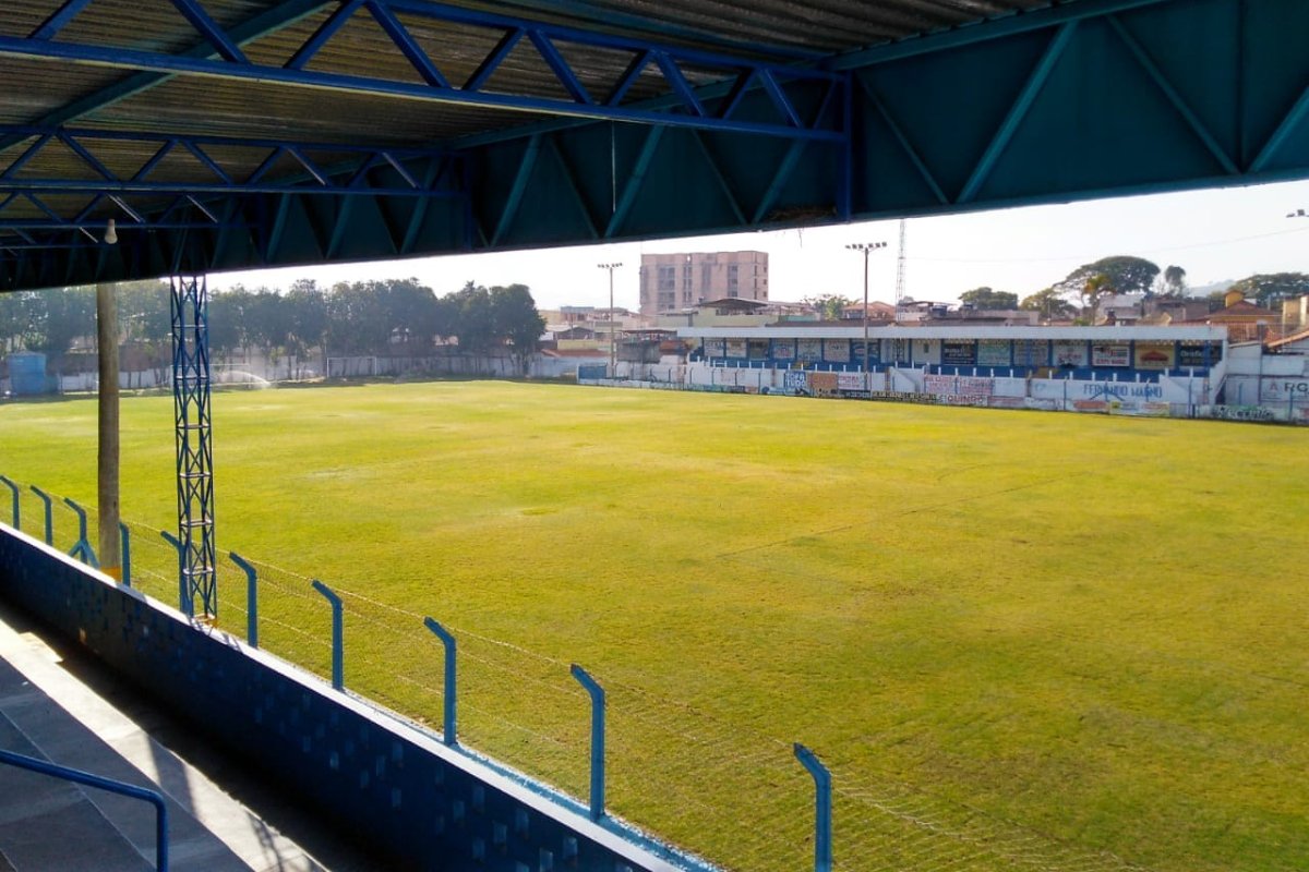 Estádio Paulo Campos, em São João del-Rei (foto: Reprodução)