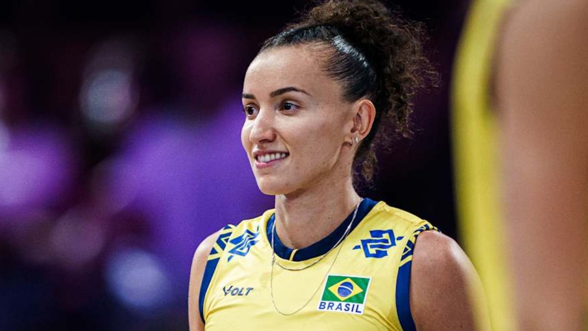 Gabi Guimarães, capitã do Brasil (foto: Divulgação FIVB)