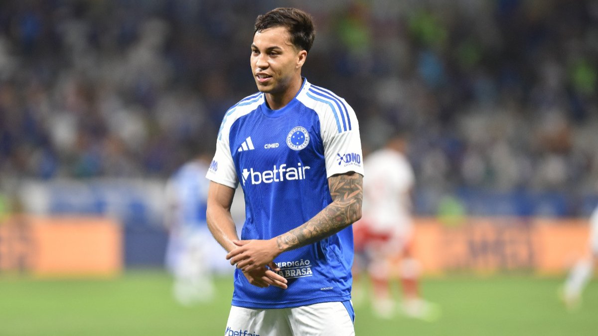 Kaio Jorge, centroavante do Cruzeiro (foto: Ramon Lisboa/EM/D.A Press)