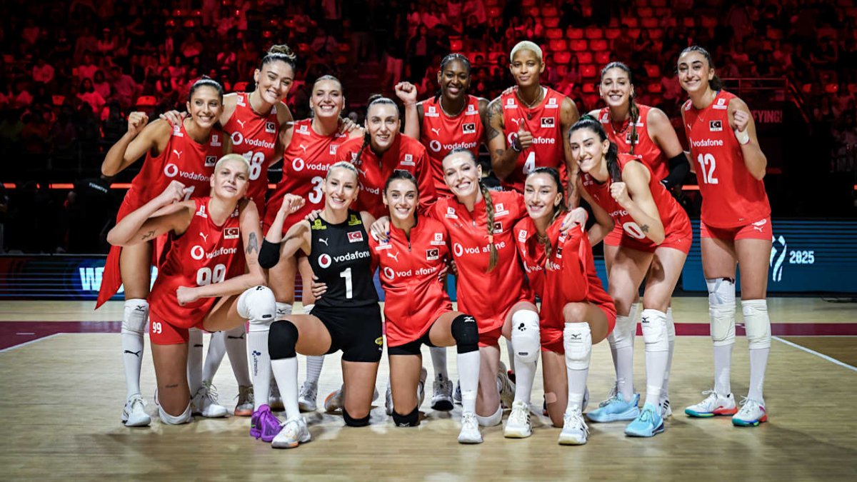Jogadoras da Turquia no Mundial Feminino de Vôlei (foto: FIVB/Divulgação)