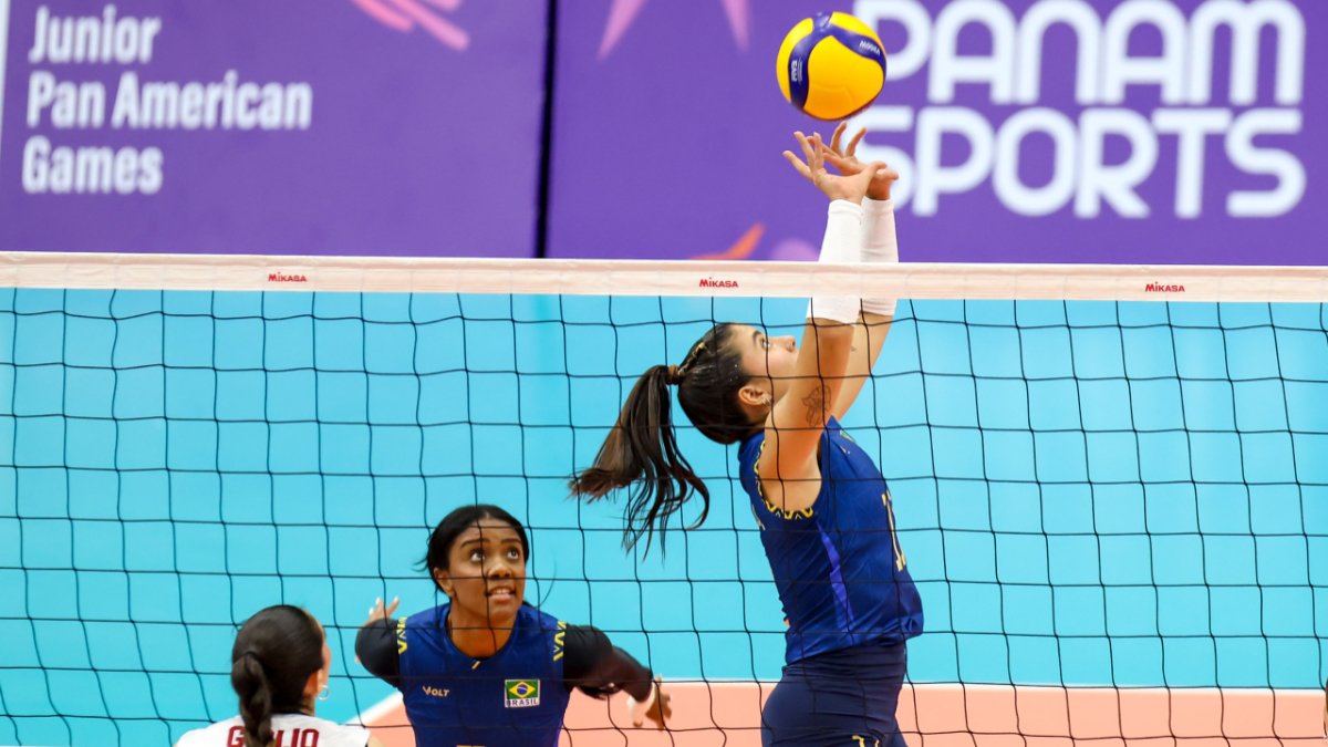 Jogadoras da Seleção Brasileira Feminina de Vôlei (foto: Miriam Jeske/COB)