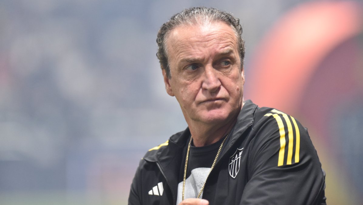 Cuca, técnico do Atlético (foto: Ramon Lisboa/EM/D.A. Press.)