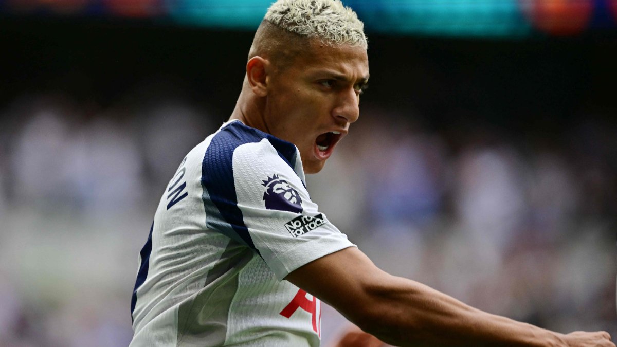Richarlison, atacante do Tottenham - (foto: Ben STANSALL / AFP)