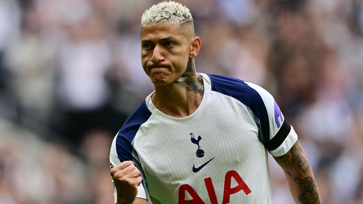 Richarlison, atacante do Tottenham (foto: Ben STANSALL / AFP)