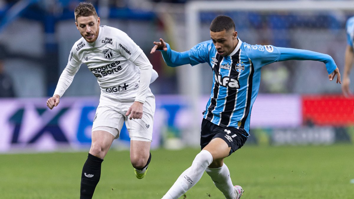 Jogo entre Ceará e Grêmio (foto: Richard Ducker / Grêmio FBPA)