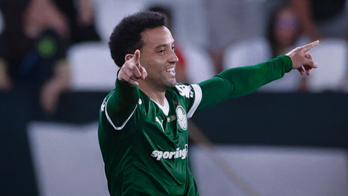 Felipe Anderson, atacante do Palmeiras (foto: Reprodução Twitter)