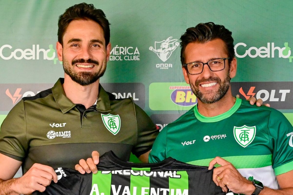 Paulo Assis e Alberto Valentim (foto: Mourão Panda/América)