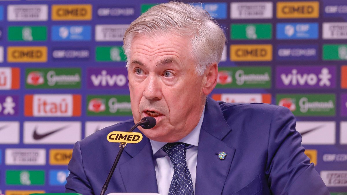 Carlo Ancelotti, técnico da Seleção Brasileira (foto: RAFAEL RIBEIRO/CBF - @rafaelribeirorio)