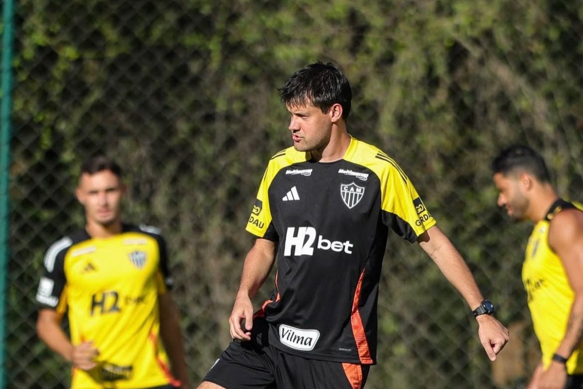 Luiz Fernando faz parte da comissão técnica do Atlético (foto: Divulgação/Atlético)