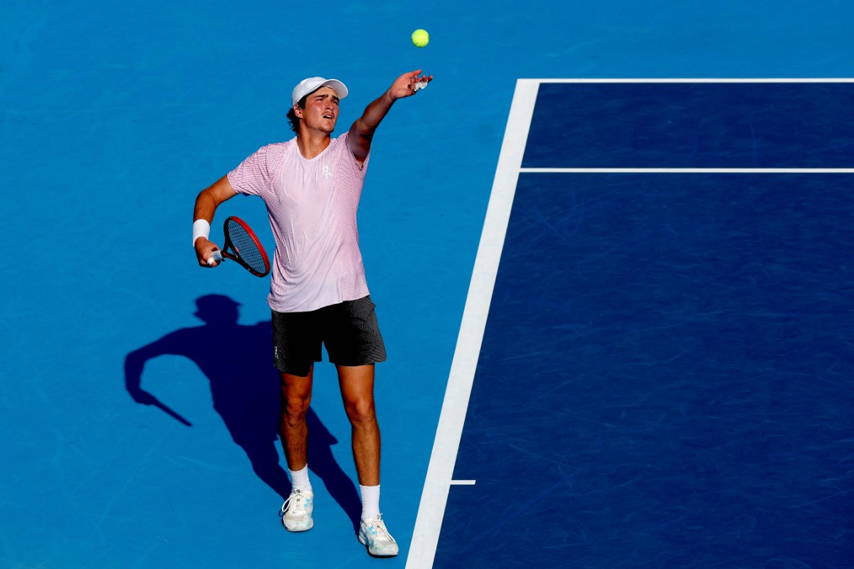 João Fonseca no Masters 1000 de Cincinnati (foto: AFP)