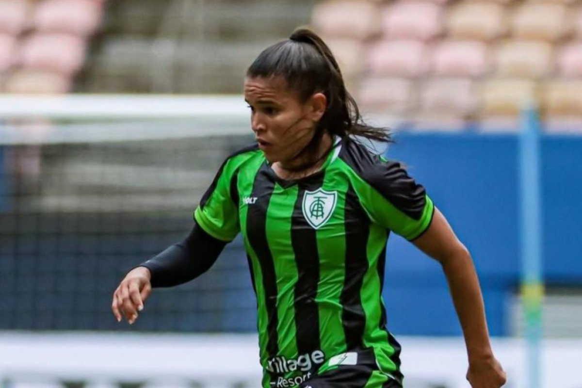 Soraya, atacante do América (foto: Reprodução)