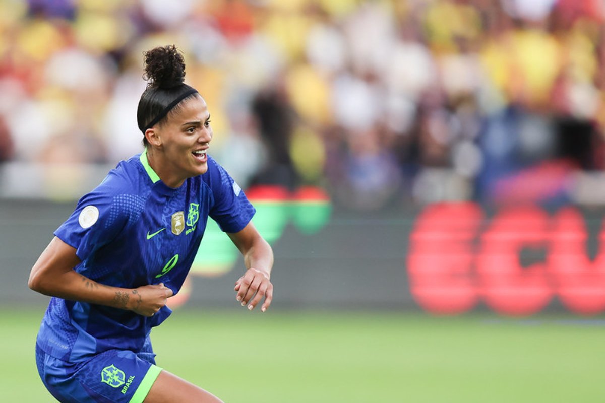 Amanda Gutierres, artilheira da Copa América (foto: Lívia Villas Boas / CBF)
